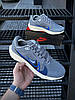 Чоловічі літні кросівки Nike Zoom Pegasus grey сірі Найк Пегасус текстиль сітка легкі дихаючі на літо, фото 5