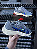 Чоловічі літні кросівки Nike Zoom Pegasus grey сірі Найк Пегасус текстиль сітка легкі дихаючі на літо, фото 9