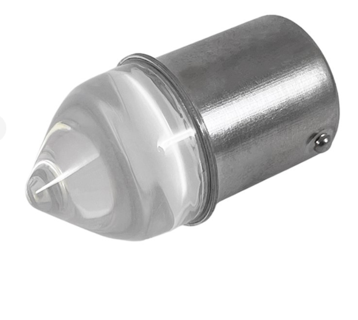 Лед лампа для габаритів та стопів, Т25, 15S, 2контакт, білий