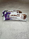 Протеїновий батончик без цукру "Чорничний мафін" Crunch Bar, FitWin 50 г, фото 3