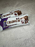 Протеїновий батончик без цукру "Чорничний мафін" Crunch Bar, FitWin 50 г, фото 4