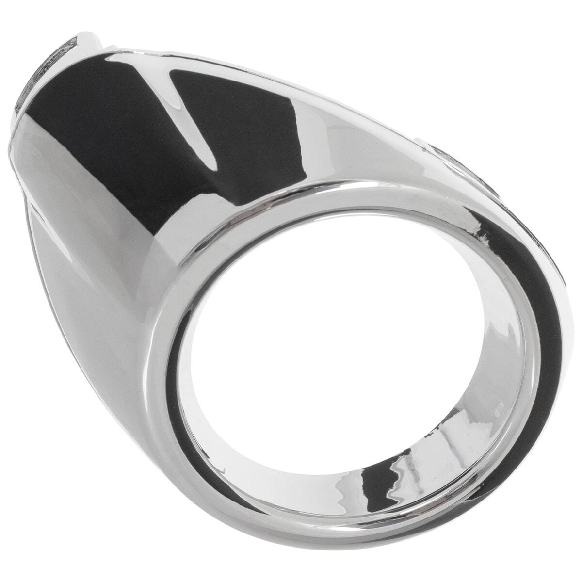 Рамка протитуманки Ford Focus III 10-14 ХРОМ права, фото 1