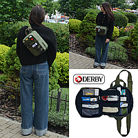 Тактична військова армійська медична сумка пояс MOLLE рюкзак мисливця похідна аптечка підсумок перша допомога