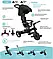 Велосипед дитячий триколісний GLOBBER Explorer Trike 4 в 1 Рожевий (634-110), фото 3