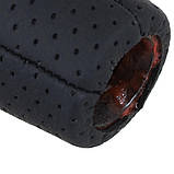 Mazda MX-5 III 05-14 Ручка КПП ЧОРНА ЕКО ШКІРА 5 СК., фото 2