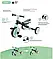 Велосипед дитячий триколісний Globber Learning Trike 2 в 1 Синій (735-101), фото 3
