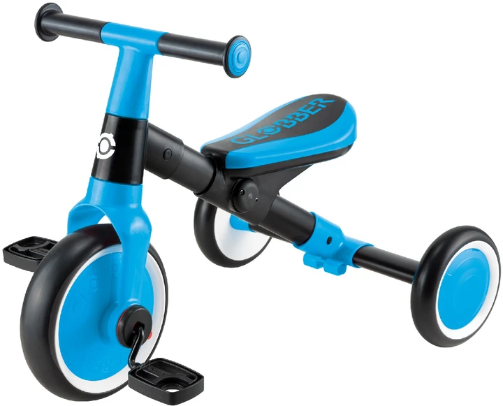 Велосипед дитячий триколісний Globber Learning Trike 2 в 1 Синій (735-101)
