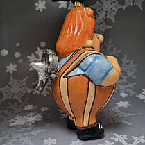 Скляна іграшка на ялинку Карлсон, фото 5