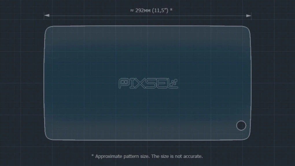Захисне гібридне скло на задній монітор 13.1" 9H BMW X5 2023 - (G05, F95), фото 1