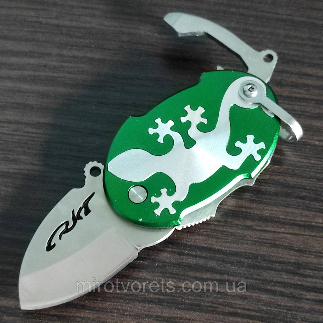 Ніж брелок CRKT Gekkota Pocket 5300 3в1 ящірка