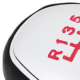 Ford Mondeo IV V Ручка КПП ЧОРНА ЕКО ШКІРА + СРІБЛО + ЧЕРВОНИЙ 6 ГРАФІК ПЕРЕДАЧ, фото 9