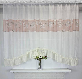 Тюль-арка "Калісто" Рожевий, 260х150см