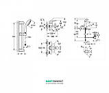 Grohe Набiр змiшувачiв BauLoop 3 в 1 для ванни (123215М), фото 2