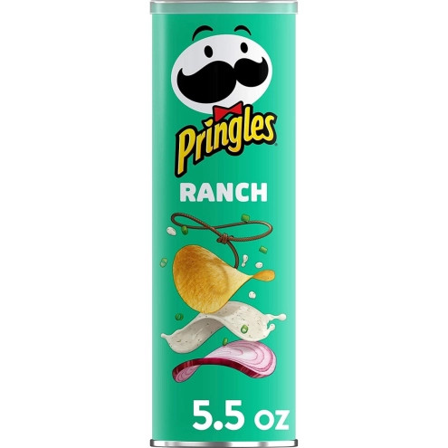 Чіпси Pringles Ranch Смак соусу Ранч 158g