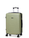 Валіза Франція середня M зелений 66х44х28+3см/74л/3.5кг/Worldline 627, фото 2