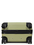 Валіза Франція середня M зелений 66х44х28+3см/74л/3.5кг/Worldline 627, фото 9