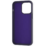 Чохол Silicone Case Full Protective NO LOGO with Ring для Apple iPhone 14 Pro (6.1") Purple, фото 3