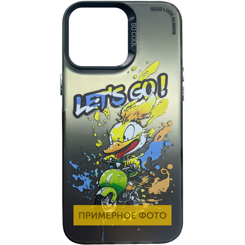 Композитний TPU+PC чохол So Cool Print для Xiaomi Redmi Note 13 5G з крутим принтом: Let's Go, фото 1