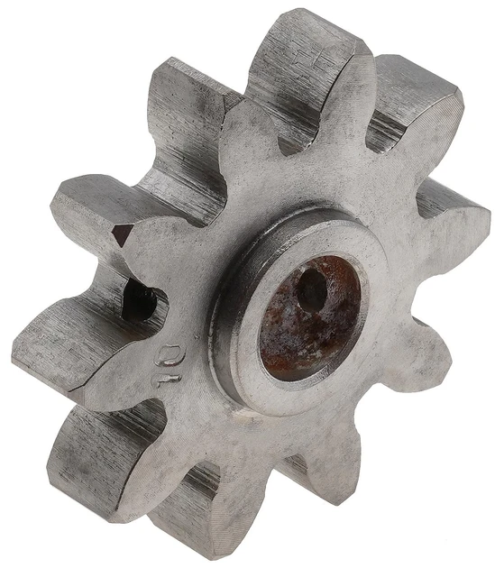 Шестерня бетономішалки 10 зубів (d15х63 h16)