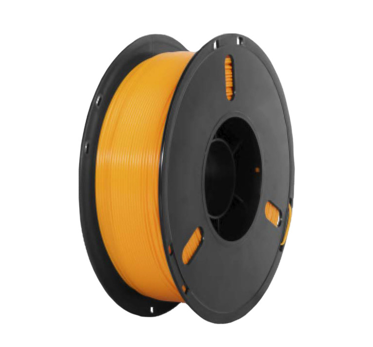 PETG нитка для 3D друку 1.75 мм, 1 кг, оранжевий (Orange-Yellow), міцний пластик для 3D-принтера