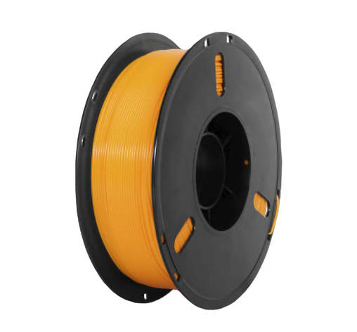 PETG нитка для 3D друку 1.75 мм, 1 кг, оранжевий (Orange-Yellow), міцний пластик для 3D-принтера, фото 1