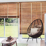 Дерев'яні жалюзі Craftwood 50 мм з автоматикою Somfy, фото 2