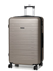 Валіза Франція велика L шампань 76х49х31+3см/110л/4.2кг/Worldline 627