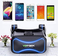 Окуляри віртуальної реальності vrpack virtual reality glasses, віар окуляри для телефону з пультом