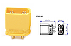 Силовий роз'єм гніздо XT30-M тато AMASS, фото 3