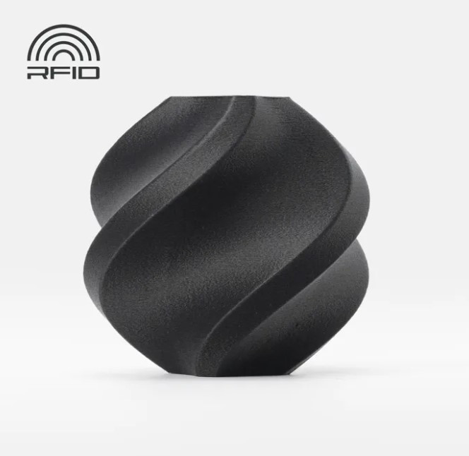 Bambu Lab PETG-CF (Black / 1 кг / з котушкою), фото 1