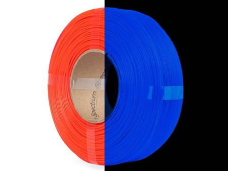 Пластик PLA High Speed 1.75mm NEON ORANGE 1kg (BAMBU LAB SPOOL), фото 1