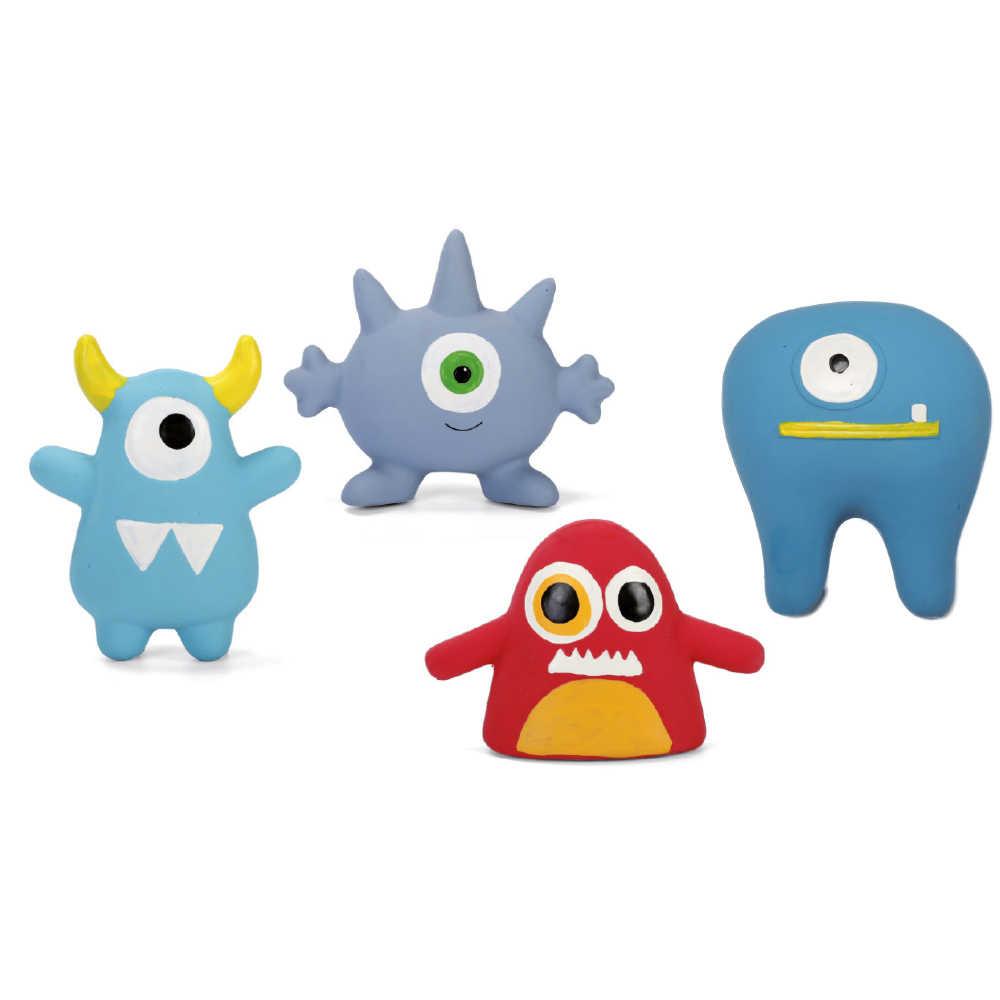 Іграшка для соб. CROCI Monster ,монстри латекс, пищалка, в асортім.12-15см
