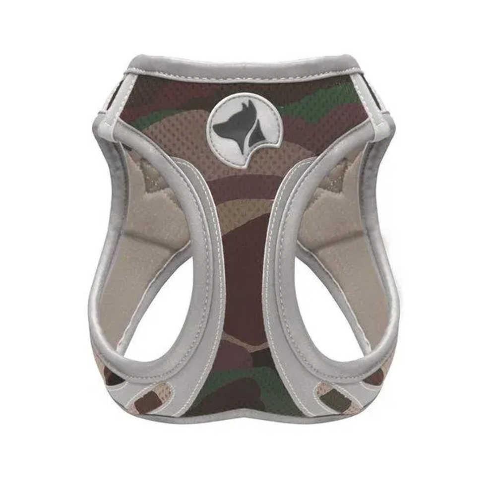 Шлея HIKING REFLECTIVE, мілітари, нейлон,   S 34-41см, фото 1