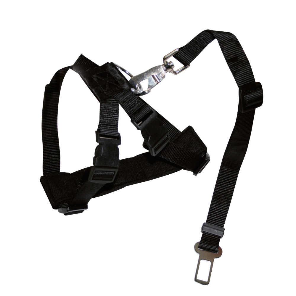 Шлея безпеки Harness Safety Belt, чорна, MD, 50-80см (крім Volvo і Ford)
