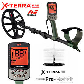 Металошукач Minelab X-Terra Pro – Мультичастота: 5, 8, 10, 15 кГц. IP68. Офіційна гарантія!