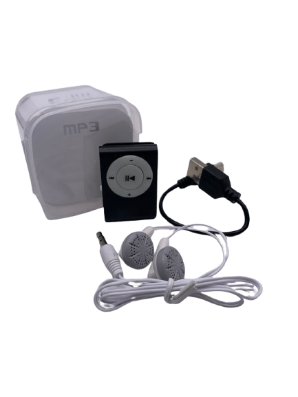 Маленький і зручний MP3 плеєр чорний