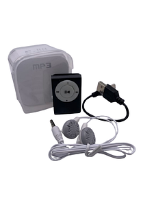 Маленький і зручний MP3 плеєр чорний