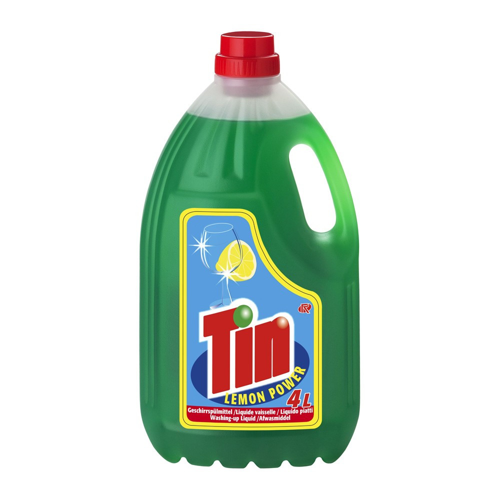 Універсальний засіб Tin Fresh Lemon 4L - потужне очищення з ароматом лимона, фото 1
