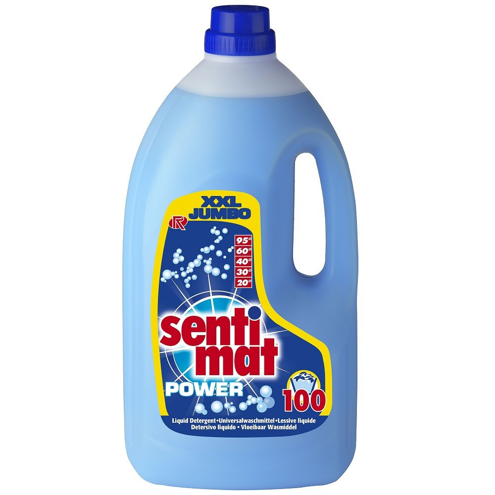 Концентрований гель Sentimat Power 5L на 100 прань — максимальна ефективність, фото 1