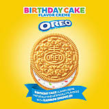 Печиво Oreo Golden Birthday Cake Creme Sandwich Cookies Limited Edition 303г, фото 3