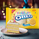 Печиво Oreo Golden Birthday Cake Creme Sandwich Cookies Limited Edition 303г, фото 4