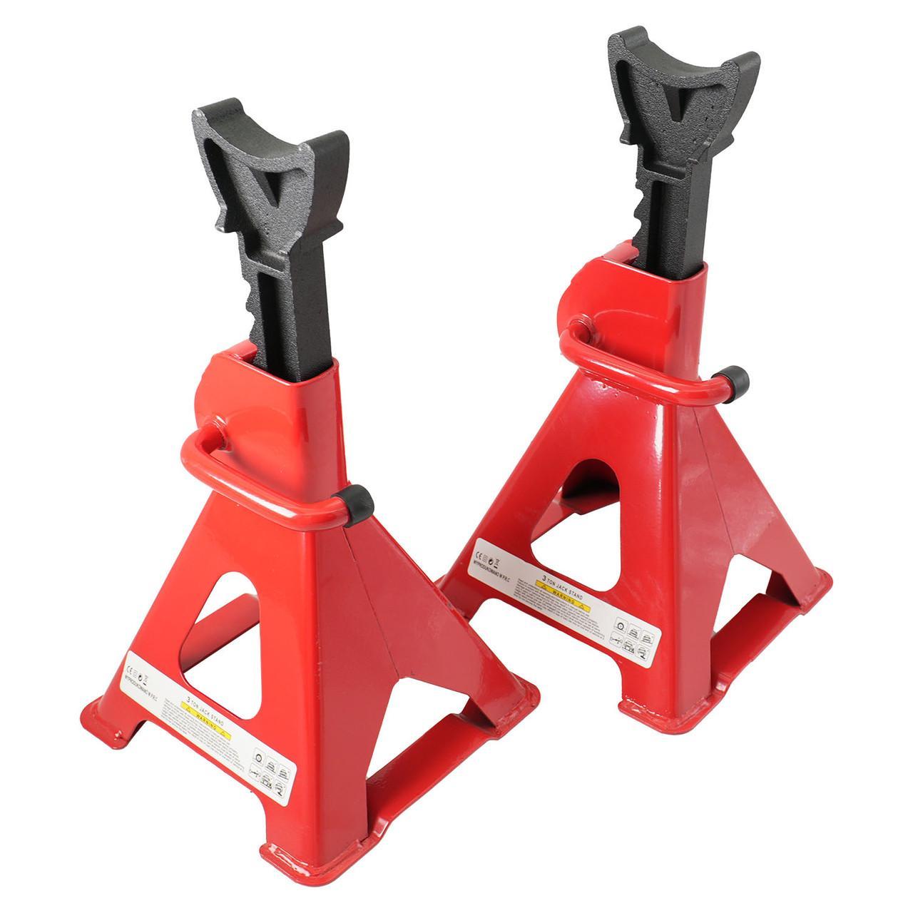 Комплект підставок під машину 3т 420 - 200мм 2 шт. рейковий G.I.KRAFT JS2T2PCS