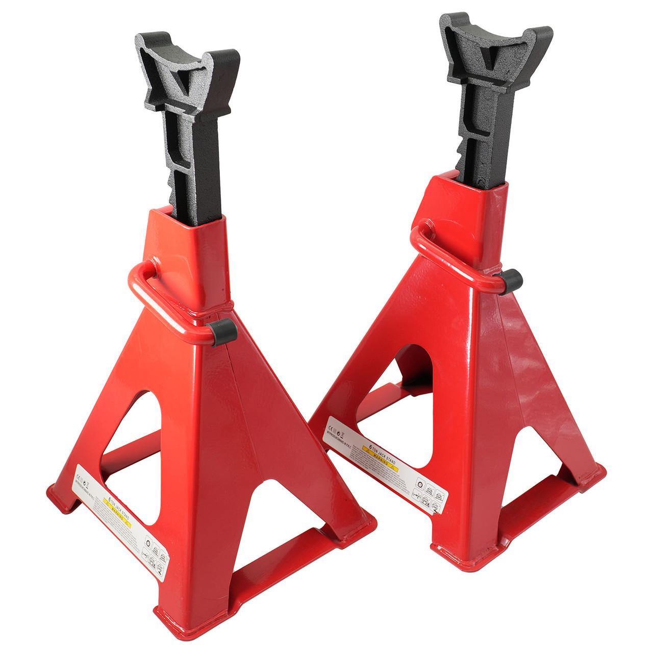 Комплект підставок під машину 6т 575 -365мм 2 шт. рейковий G.I.KRAFT JS3T2PCS