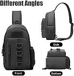 Тактична повсякденна нейлонова сумка рюкзак, фото 2