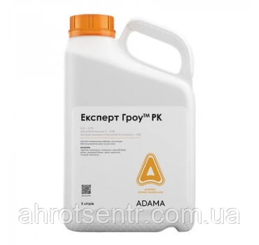 Біостимулятор-антистресант Експерт Гроу 5 л Аdama Адама Ізраїль, фото 1