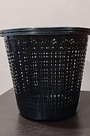 Кошик для паперів "Сітка", чорний 200502