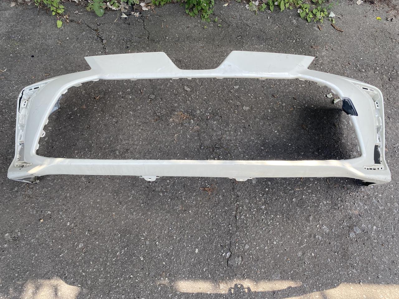 Бампер передній Toyota Corolla E21 E210 от2018-2021)гг 52119-02Q10 оригинал Белій, фото 1