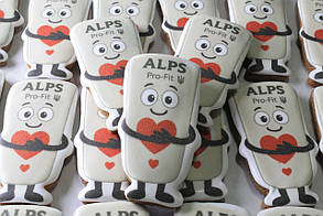 Пряник імбирний тюбик 9 см брендований із друком