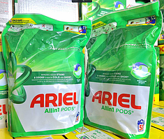 Ariel Mountain Spring all in 1 pods аріель гірське джерело капсули для прання 50 штук