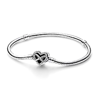 Срібний браслет Pandora «Сім’я — це завжди найголовніше» 592645C01 16